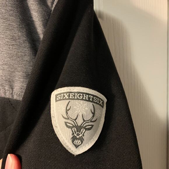 686 Women's Autumn Insulator Jacket Size S Black DWR Finish Hooded Outdoor Snaps - Picture 4 of 14